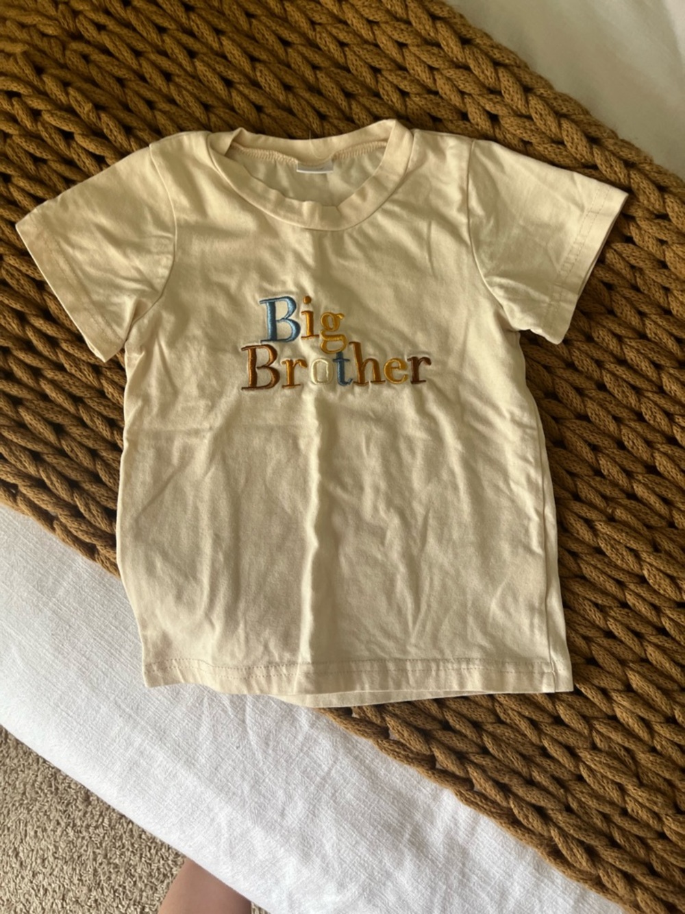 Big Brother Cream Toddler T-Shirt